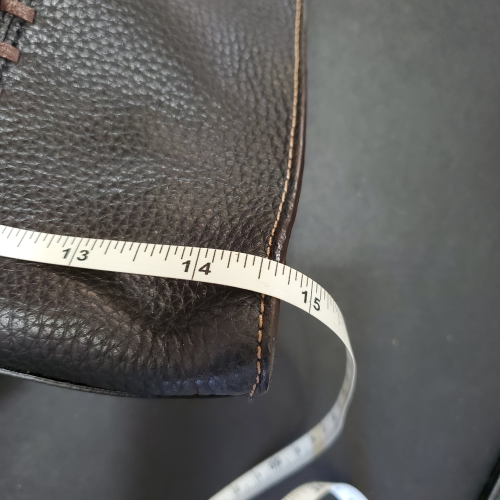 *Sale * Brighton brown leather handbag - Picture 3 of 8